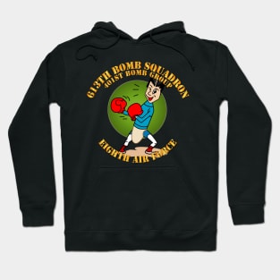 613th  BS - 401st BG - 8th AF w Txt Hoodie